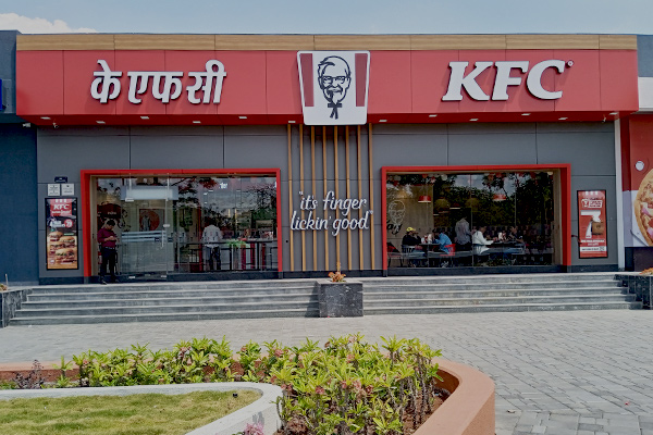 ACP sign board design for KFC